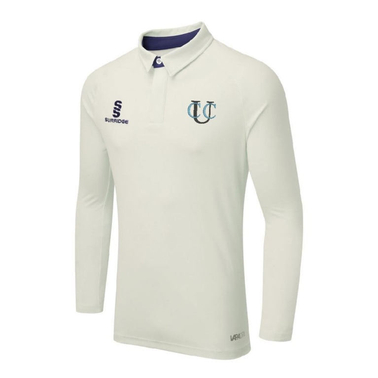 Underriver CC - Ergo Long Sleeve Navy Trim Shirt