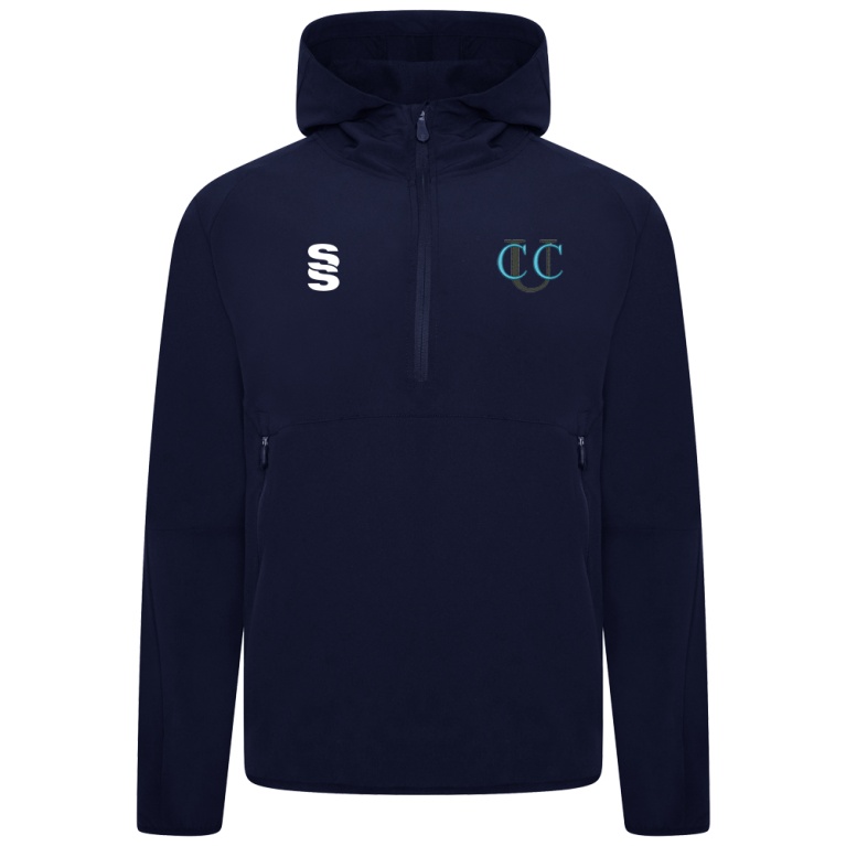 Dual Elite 1/4 Zip Hoody / Rain Jacket : Navy